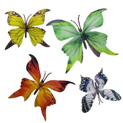 Borboleta Decorativa 10 unid. Ref. 6208 Diversas Cores